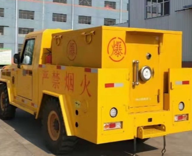 矿区爆破器材运输车专用功能